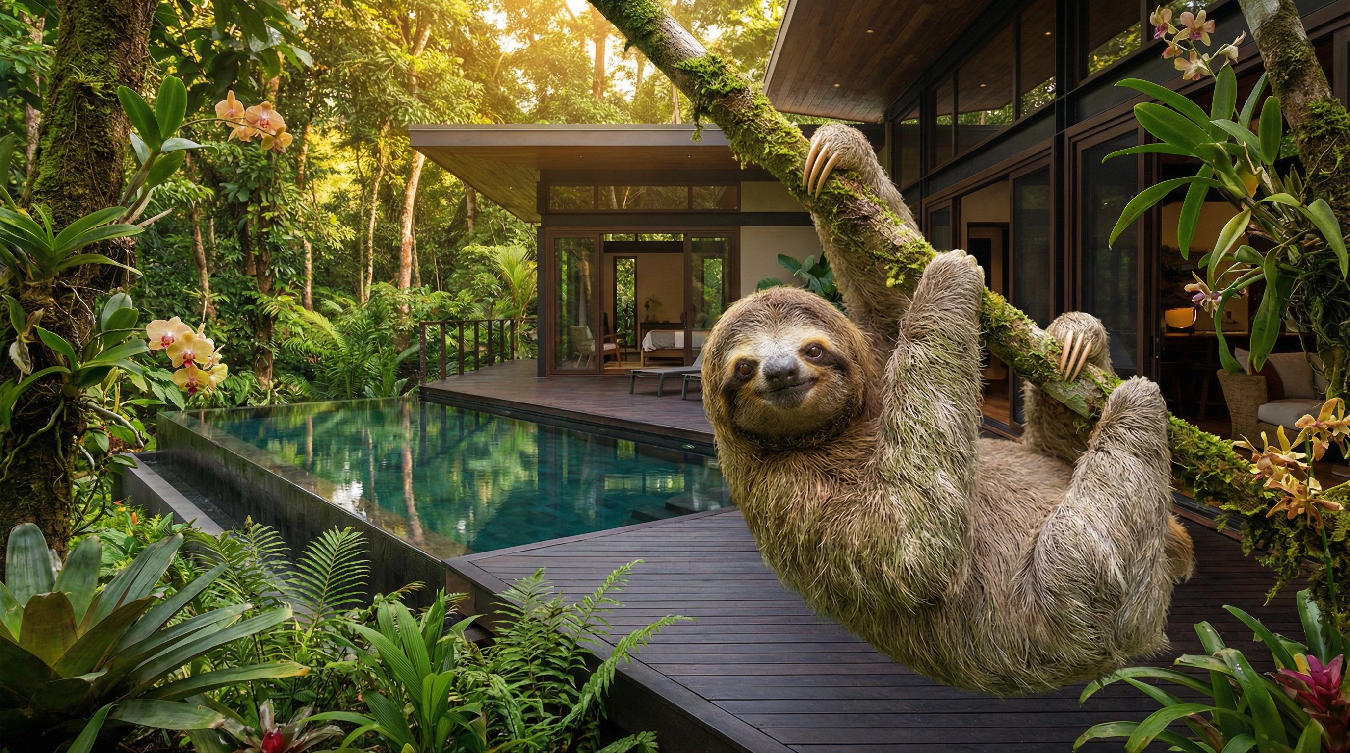 树懒慢生活纪实 - 热带雨林视频探秘